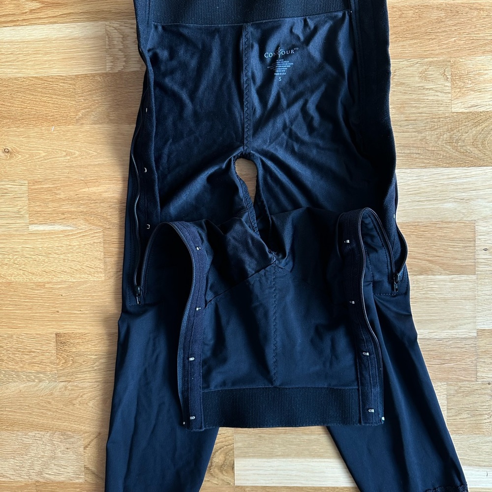 ContourMD after surgery and liposuction  pants in Black